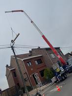 Klaas Kraan K17-24 Rood-Blauw, Enlèvement, Grue