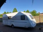 Caravan Knaus Sport 550 FSK, Standaardzit, Dwars-stapelbed, 7 tot 8 meter, Bedrijf