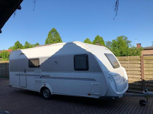 Caravan Knaus Sport 550 FSK, Caravans en Kamperen, Caravans, Bedrijf, tot en met 6, 1000 - 1250 kg, Standaardzit, Knaus, Dwars-stapelbed