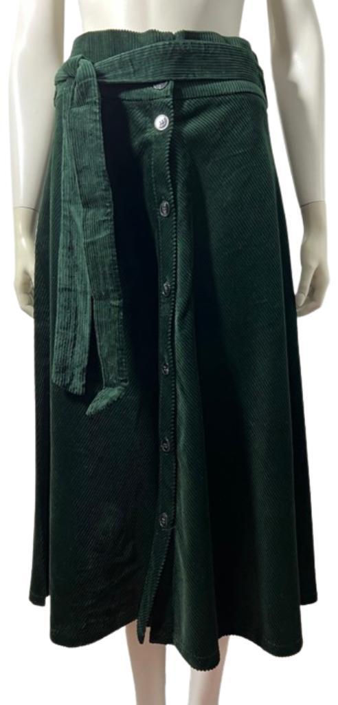 ZARA rok - M - Nieuw, Kleding | Dames, Rokken, Nieuw, Maat 38/40 (M), Groen, Onder de knie, Verzenden