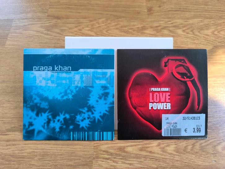 Praga Khan trusend*sterne - Praga Khan love power cd/single., Cd's en Dvd's, Cd's | Dance en House, Zo goed als nieuw, Ophalen of Verzenden