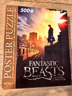 Poster puzzel Fantastic Beasts, Hobby en Vrije tijd, Ophalen, 500 t/m 1500 stukjes, Zo goed als nieuw, Legpuzzel