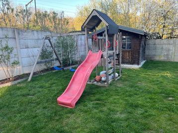 Speeltuin, Kinderen en Baby's, Ophalen, Gebruikt, Glijbaan