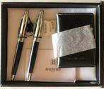 Coffret stylos Balmain Mercedes, Verzamelen, Pennenverzamelingen, Overige merken, Pennenset, Nieuw, Met doosje