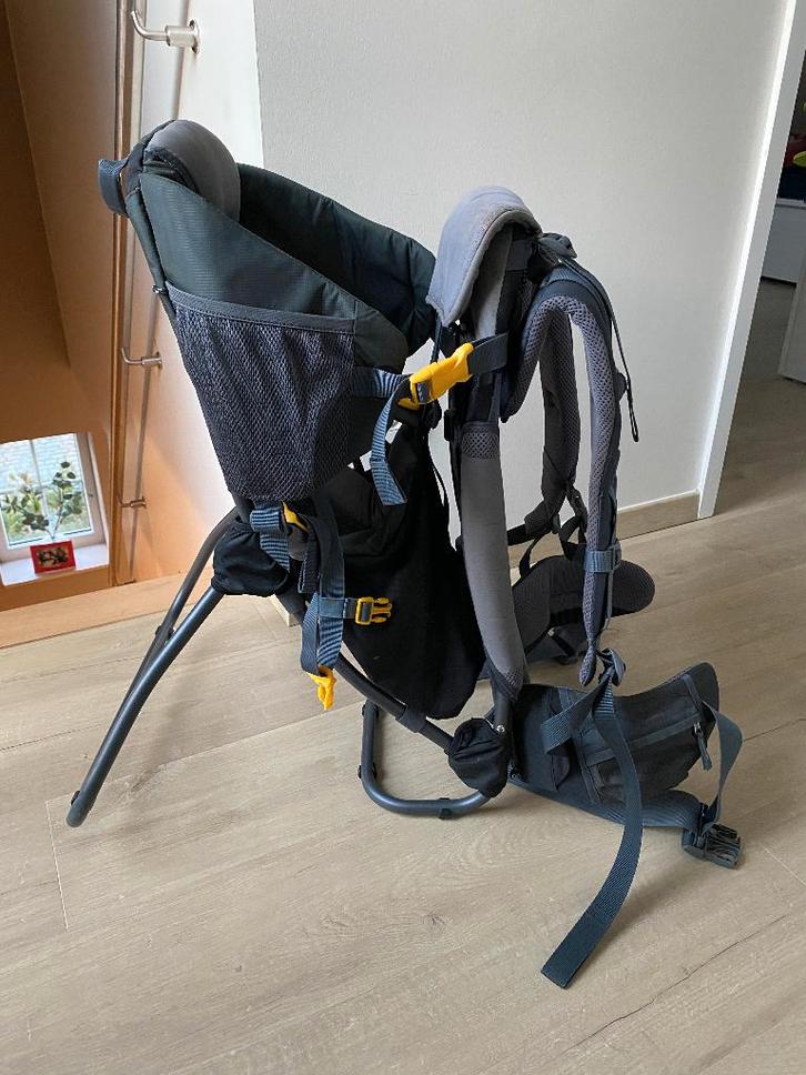 Deuter kid comfort 1 plus draagrugzak grijs, Kinderen en Baby's, Babydragers en Draagdoeken, Gebruikt, Draagzak, Rug, Overige merken