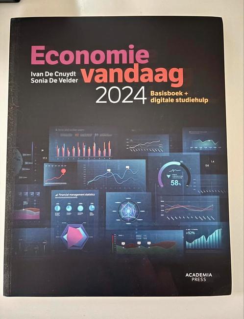 Ivan De Cnuydt - Economie Vandaag 2024 (1ste rechtspraktijk), Boeken, Economie, Management en Marketing, Zo goed als nieuw, Ophalen