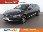 Volvo V90 2.0 T8 Plug-in Hybrid Inscription AWD (bj 2020), Auto's, Automaat, 1969 cc, Leder, Bruin