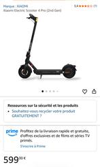 Trottinettes électriques xiaomi pro 4 vendu sàs chargeur, Vélos & Vélomoteurs, Trottinettes, Enlèvement, Comme neuf