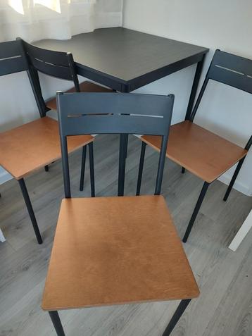 Tafel + 4 stoelen ikea, Huis en Inrichting, Stoelen, Ophalen, Zo goed als nieuw