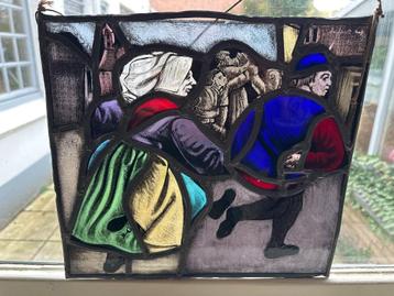 glasraam in loodwerk beschikbaar voor biedingen
