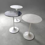 +pcs Eero Saarinen Knoll International Tulip bijzet tafel, Enlèvement ou Envoi, Rond, Moins de 55 cm, Utilisé