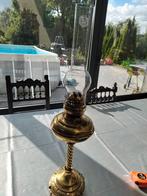 Koperen olielamp, Ophalen