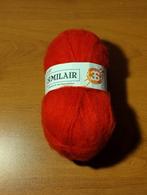 1 pelote 50gr 3 suisses, Similair, rouge 100% polyacrylique, Enlèvement, Neuf, Tricot, Laine ou Fils