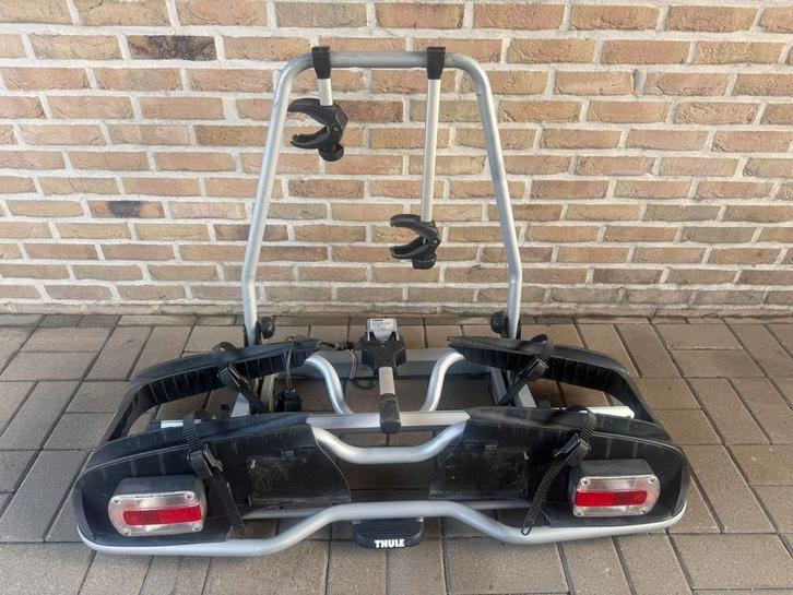 Thule fietsendrager europower 916 voor 2 electrische fietsen, Autos : Divers, Porte-vélos, Comme neuf, Support d'attelage, 2 vélos