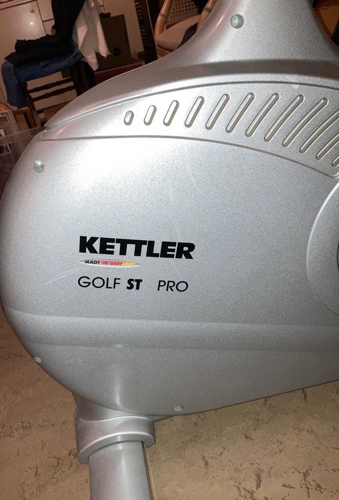 Hometrainer Kettler Golf ST Pro, Sport en Fitness, Fitnessapparatuur, Zo goed als nieuw, Hometrainer, Benen, Overige materialen
