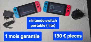 console nintendo switch ( LITE ) que mode portable +garantie, Envoi, Comme neuf