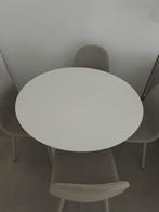 Ronde tafel wit, Huis en Inrichting, Tafels | Eettafels, Ophalen, Rond, Nieuw, Modern