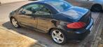 Peugeot 307cc benzine lpg euro 4, Auto's, 4 cilinders, Cabriolet, Zwart, Leder
