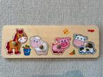 Houten inlegpuzzels, Kinderen en Baby's, Ophalen, Zo goed als nieuw