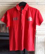 Poloshirt - print - jongens - Unlocked - rood - 152/158, Gebruikt, Verzenden, Shirt of Longsleeve, Unlocked