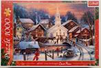 Trefl „White Christmas” puzzel van 1000 stukjes, Ophalen of Verzenden, 500 t/m 1500 stukjes, Zo goed als nieuw, Legpuzzel