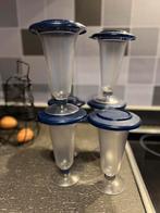 Tupperware ijs coupes, Ophalen of Verzenden, Nieuw, Blauw