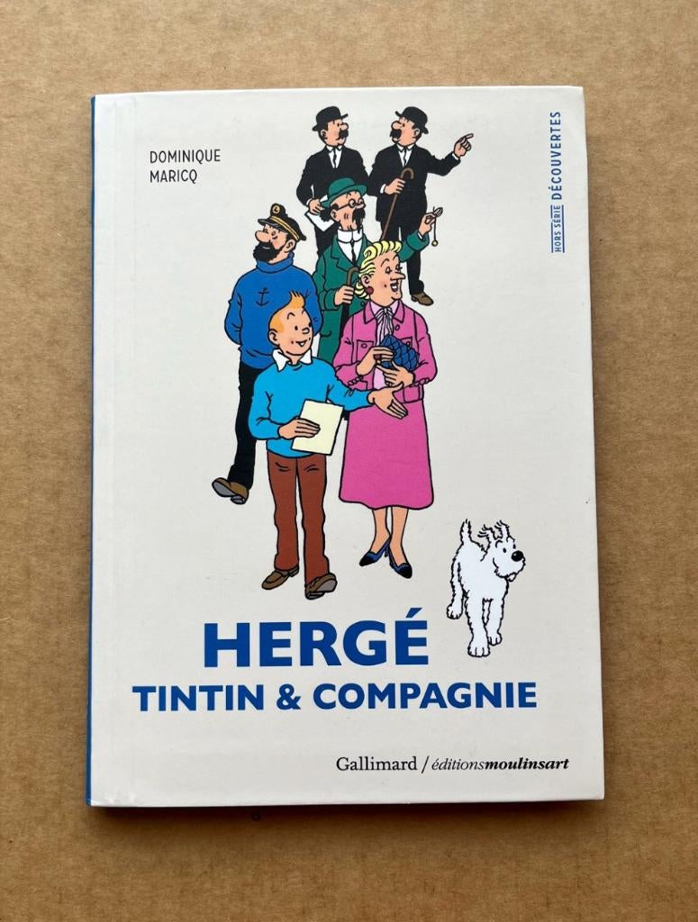 Hergé - Tintin & compagnie - Maricq - EO2016 - Éd.Moulinsart, Livres, BD, Envoi