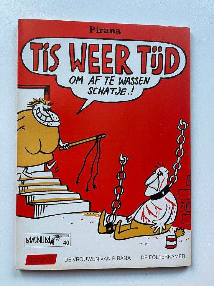 Pirana tis weer tijd Nieuwstaat L22sc, Boeken, Stripverhalen, Ophalen of Verzenden