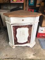 Ancien meuble de coin bois exotique, Ophalen, Zo goed als nieuw, Hout