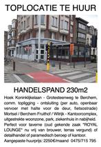 Uniek Handelspand 230m2 te Berchem, Immo, Huizen te huur, Direct bij eigenaar, Provincie Antwerpen, Berchem, 230 m²