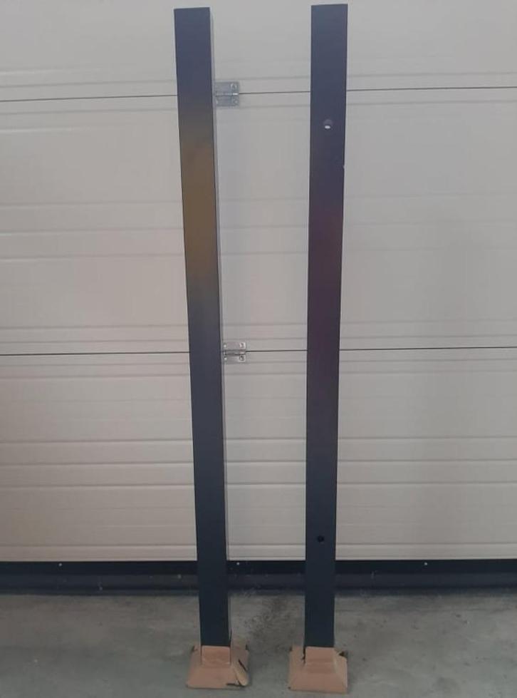 Promo! Aluminium paal met voetplaat diverse kleuren, Tuin en Terras, Palen, Balken en Planken, Nieuw, Palen, Ophalen