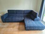 Hoekzetel blauw, Huis en Inrichting, Zetels | Zetels, Ophalen, Gebruikt, Hoekbank, Kunststof