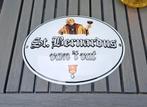 St _ Bernardus emaille, Ophalen of Verzenden, Zo goed als nieuw, Reclamebord