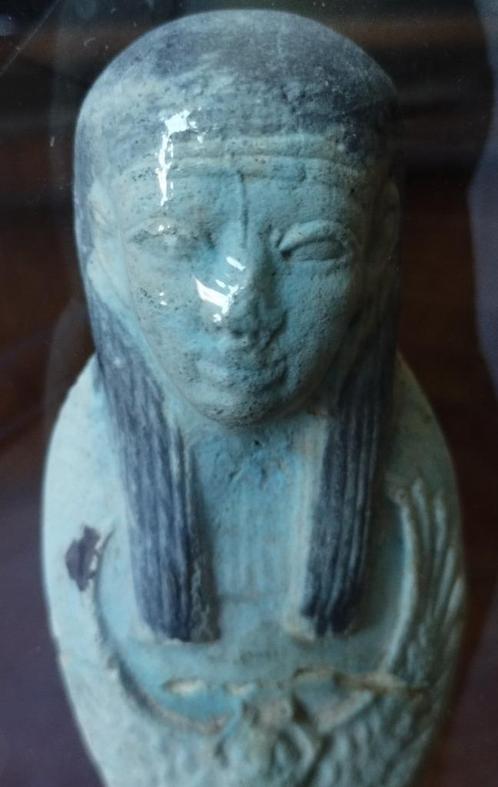 Replica of an Ancient Egyptian - Statuette, Ushabti - shabti, Antiquités & Art, Antiquités | Autres Antiquités, Enlèvement ou Envoi