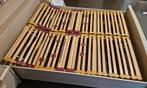 Verstelbare lattenbodems, Sommier, 200 cm, Une personne, Comme neuf