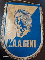 Oude voetbal vlag KAA GENT, Vaantje of Sjaal, Gebruikt, Verzenden