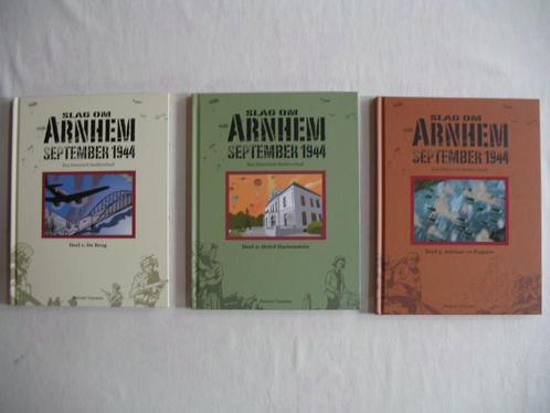 Slag om Arnhem, compleet met 3 x dedicace, 1ste en 2de druk, Livres, BD, Neuf, Série complète ou Série, Enlèvement ou Envoi
