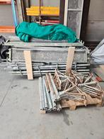 Rozet stelling + pleister stelling + zeil, Doe-het-zelf en Bouw, Steigers, Ophalen, Zo goed als nieuw