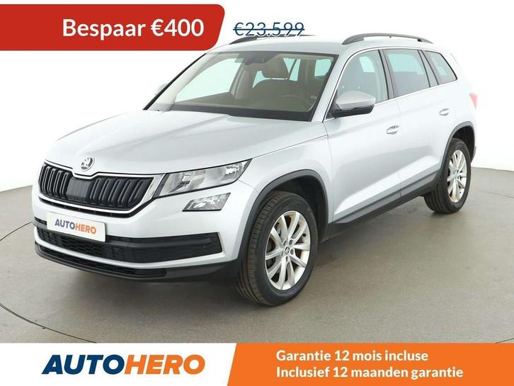 Skoda Kodiaq 2.0 TDI Ambition (bj 2021, automaat), Auto's, Skoda, Te koop, Kodiaq, ABS, Achteruitrijcamera, Airbags, Airconditioning