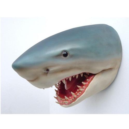 Shark head - Haai decoratie 85 cm, Verzamelen, Dierenverzamelingen, Nieuw, Ophalen of Verzenden