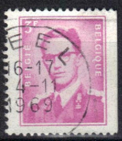 Belgie 1969 - Yvert 1485 /OBP 1485a - Boudewijn (ST), Postzegels en Munten, Postzegels | Europa | België, Gestempeld, Koninklijk huis