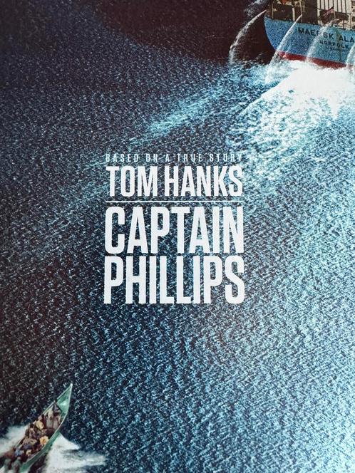 CAPTAIN PHILLIPS STEEL BLUE RAY BOX, Cd's en Dvd's, Blu-ray, Zo goed als nieuw, Actie, Ophalen of Verzenden