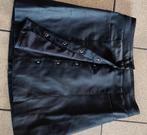 Zwarte lederlook rok, H&M, Zwart, Ophalen of Verzenden, Zo goed als nieuw
