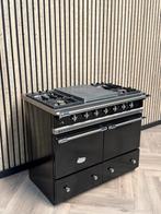Luxe Lacanche Zwart 100cm Gas Dubbele Oven + Coup de Feu, Elektronische apparatuur, 60 cm of meer, Grill, Ophalen of Verzenden