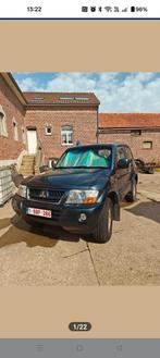 Mitsubishi Pajero 165000kms 3.2 d-id, Auto's, Mitsubishi, Automaat, Stof, Zwart, Blauw