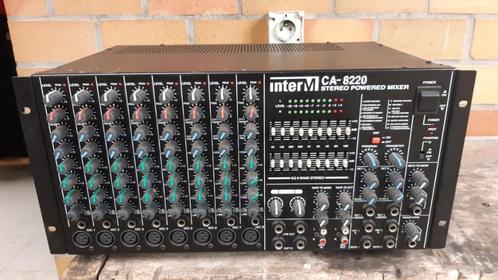 Powered mixer en 2 luidsprekers, Muziek en Instrumenten, Versterkers | Keyboard, Monitor en PA, Gebruikt, P.A., Minder dan 500 watt