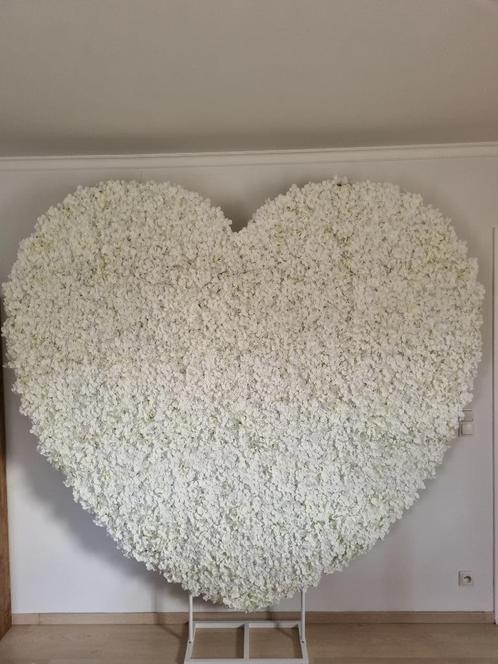 decoratie hart met bloemen, Hobby en Vrije tijd, Feestartikelen, Nieuw, Versiering, Ophalen