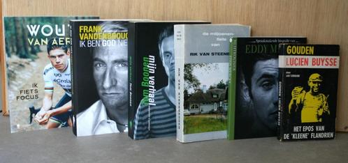 Wielrennen biografie x 6, Boeken, Sportboeken, Gelezen, Ophalen of Verzenden