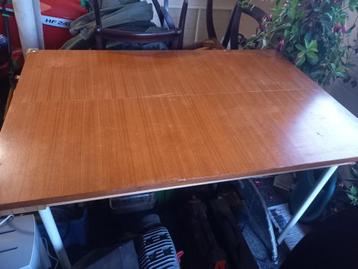 Tableau, Maison & Meubles, Tables | Tables à manger, Enlèvement, Utilisé, Quatre personnes, Rectangulaire