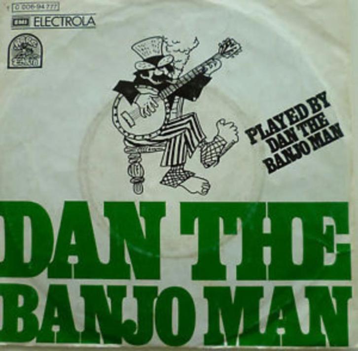 Dan The Banjo Man  2 singles, Cd's en Dvd's, Vinyl Singles, Gebruikt, Single, Pop, 7 inch, Ophalen of Verzenden